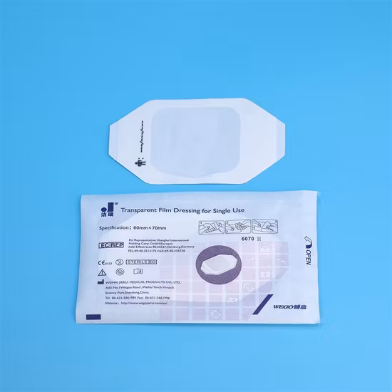 Hot Products Medical Plaster Waterproof PU Transparent Wound Dressing