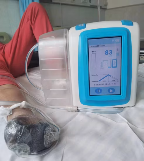 Npwt Machine with Npwt Dressing Kit Negative Pressure Wound Therapy Pump