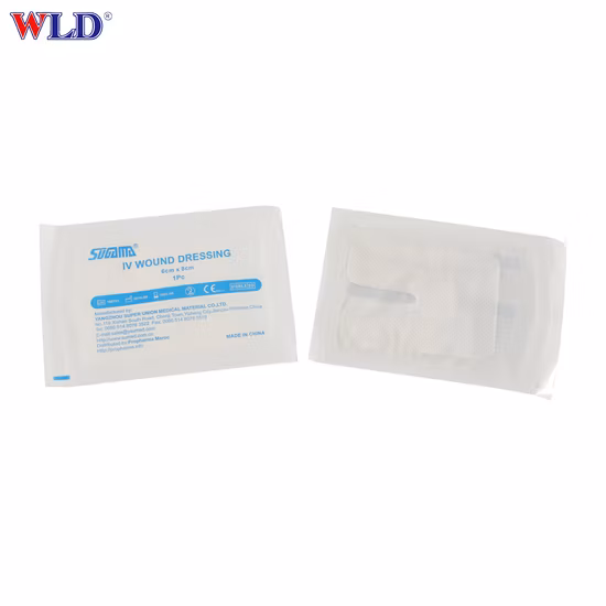 PU Film Waterproof Medical IV Wound Dressing